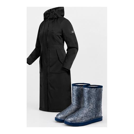 Waldhausen Winterreitmantel Opal und Bootie Rainless