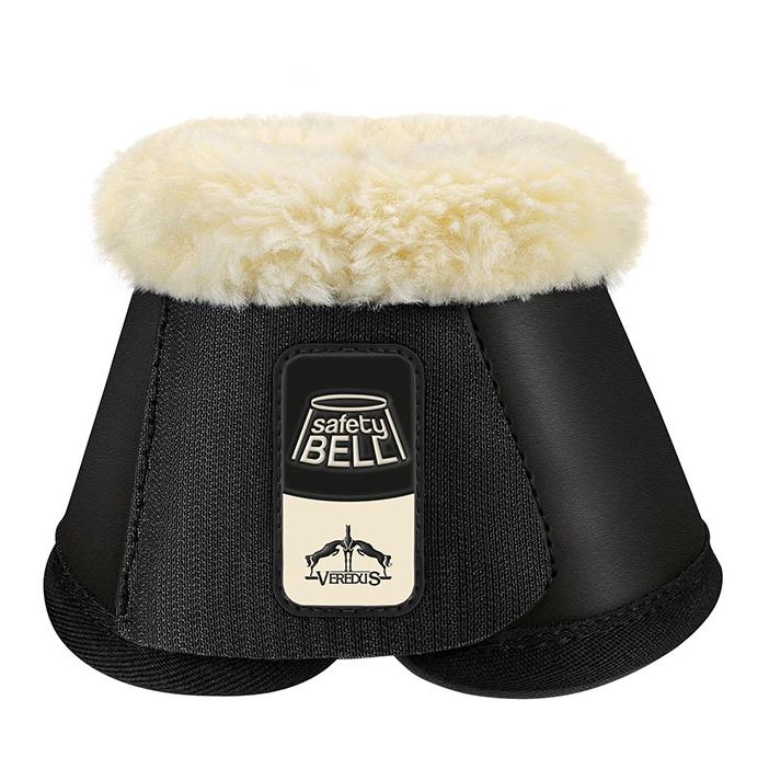 Veredus Springglocken KUNSTFELL "Safety Bell" Save The Sheep - schwarz