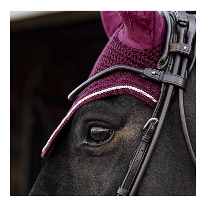 Kentucky Ohrengarn Wellington Velvet samt - bordeaux