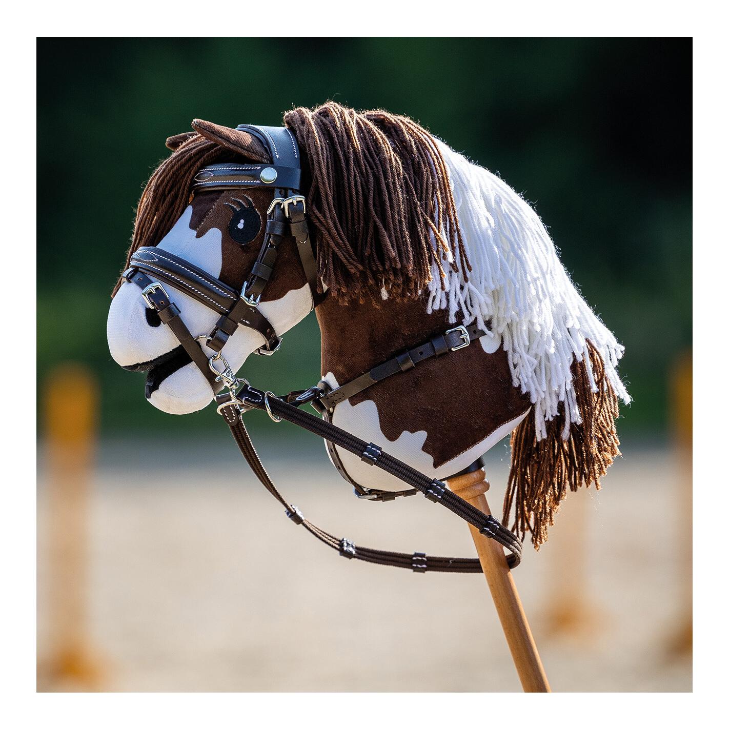 QHP Bridle luxury stitched Hobby Horse