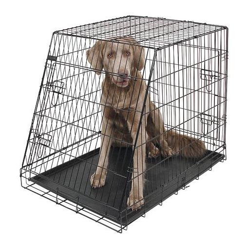 Kerbl Pet Cage de transport grillagée - 2 portes