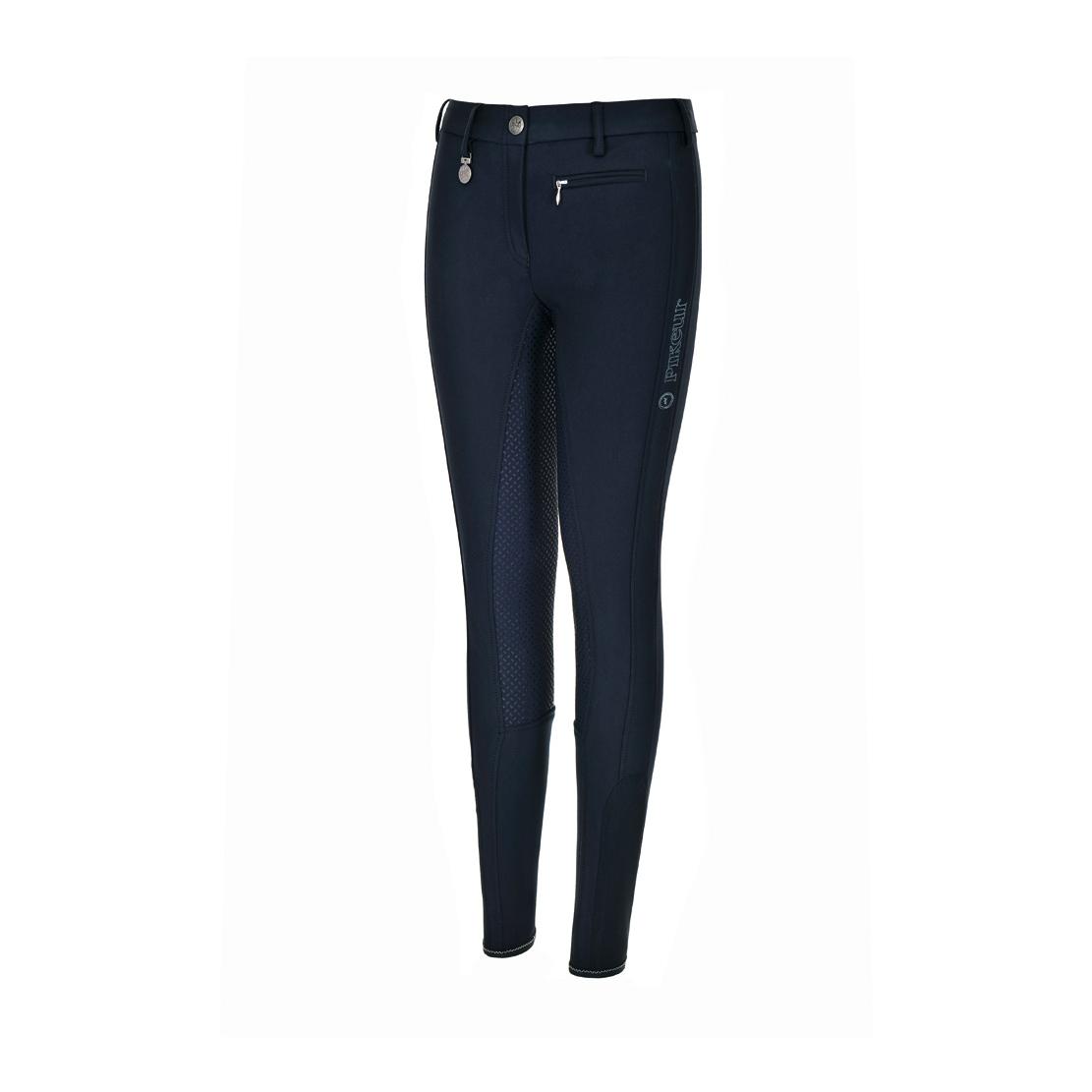Reithose Lucinda Girl Vollgrip Kinder - marine