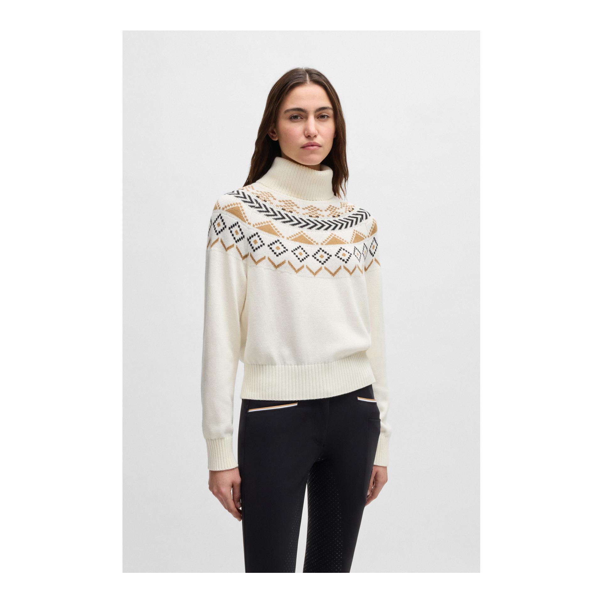 BOSS Equestrian Pullover Rollkragen Anuk