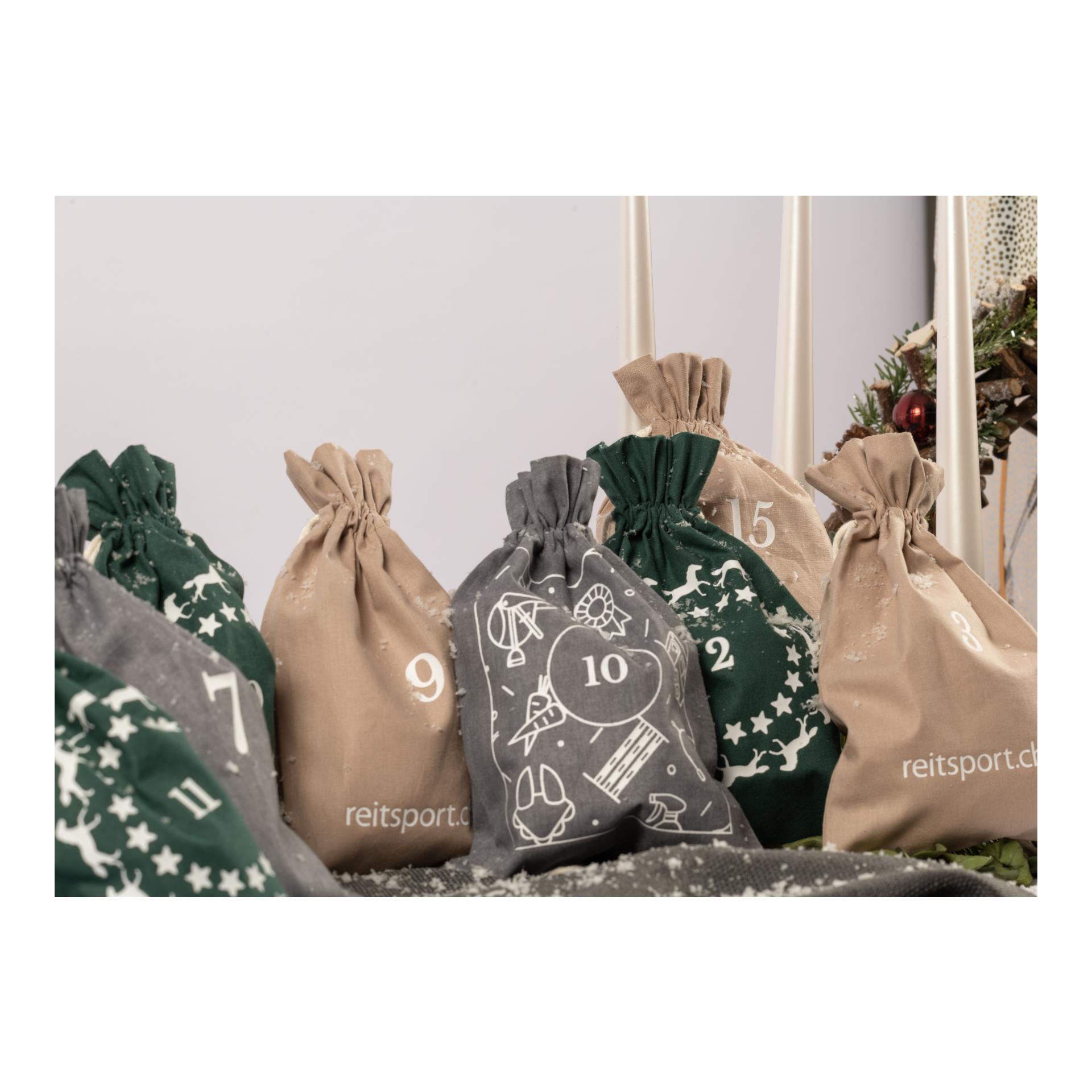 reitsport.ch X-Mas Adventskalender Beutel-Set Reitsport