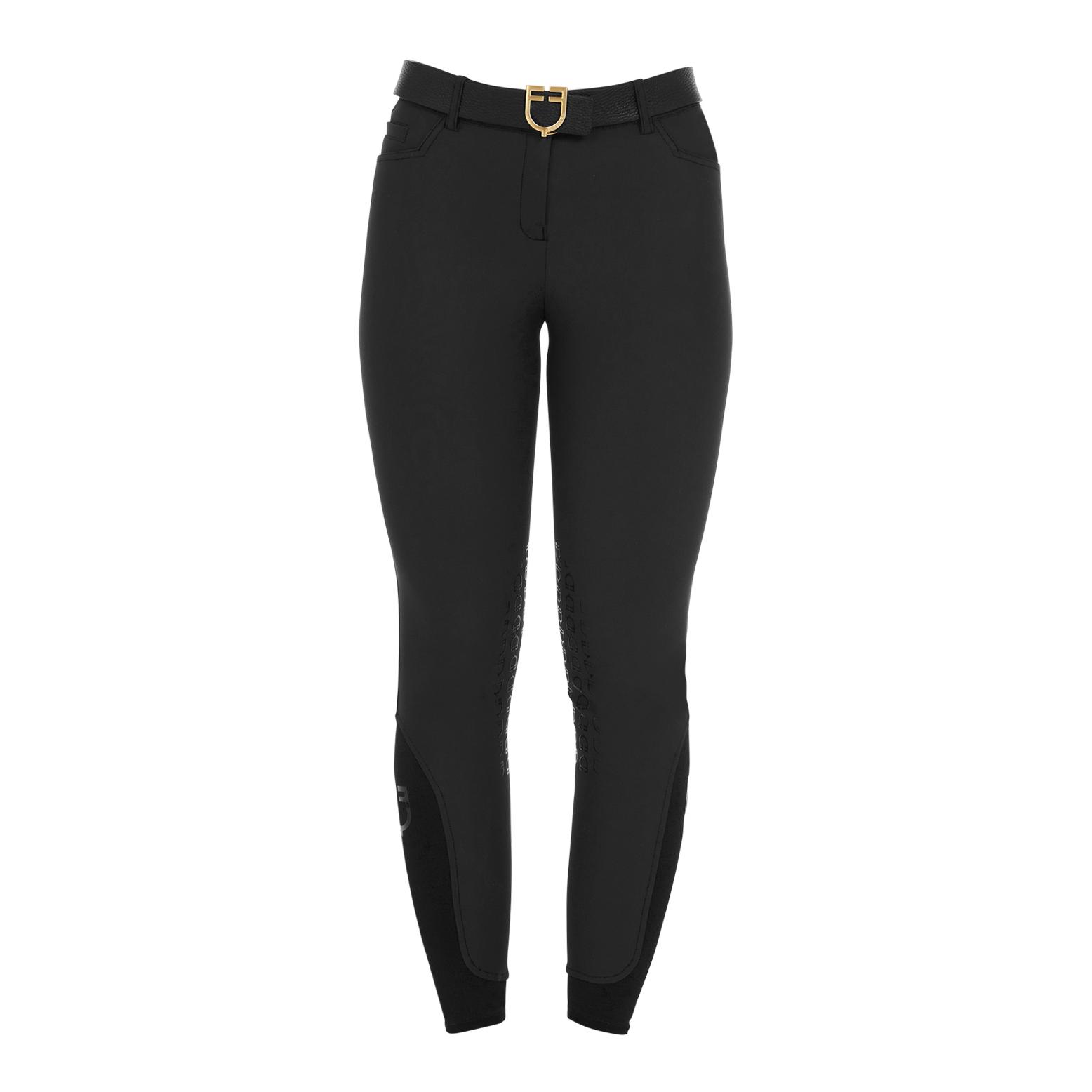 Equestro Culotte d'équitation Zenda avec renforts aux genoux pour filles