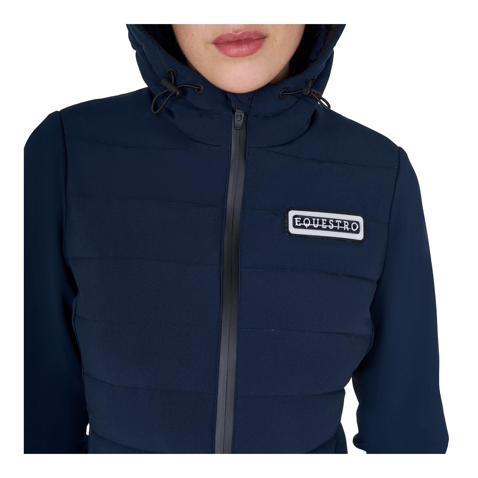 Equestro Veste légère en duvet pour femmes