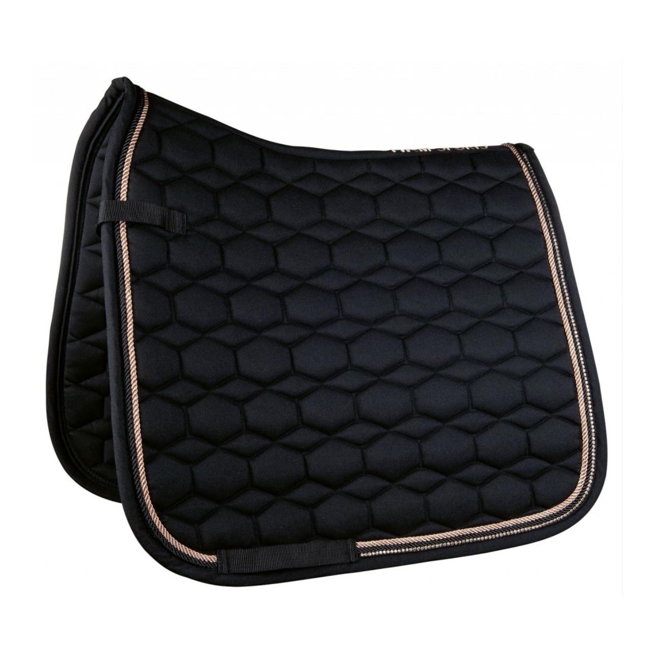 HKM Schabracke Glamour Style - schwarz/roségold