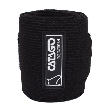 Catago Bandages Kombi Fleece/Elastic (set de 4) - noir
