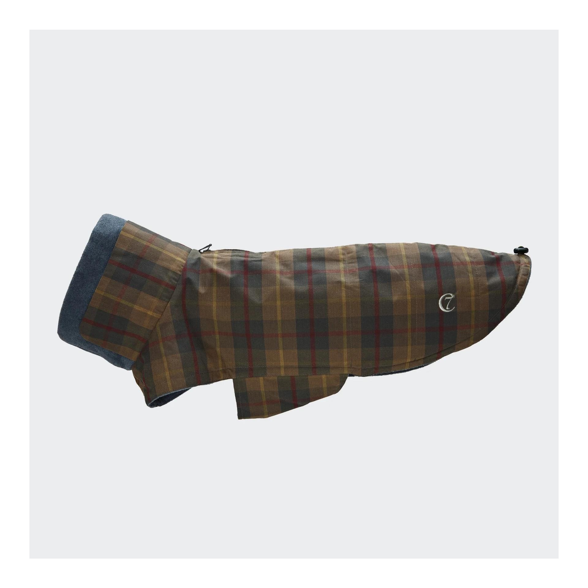 Cloud 7 Hundemantel Brooklyn Regulär - waxed tartan