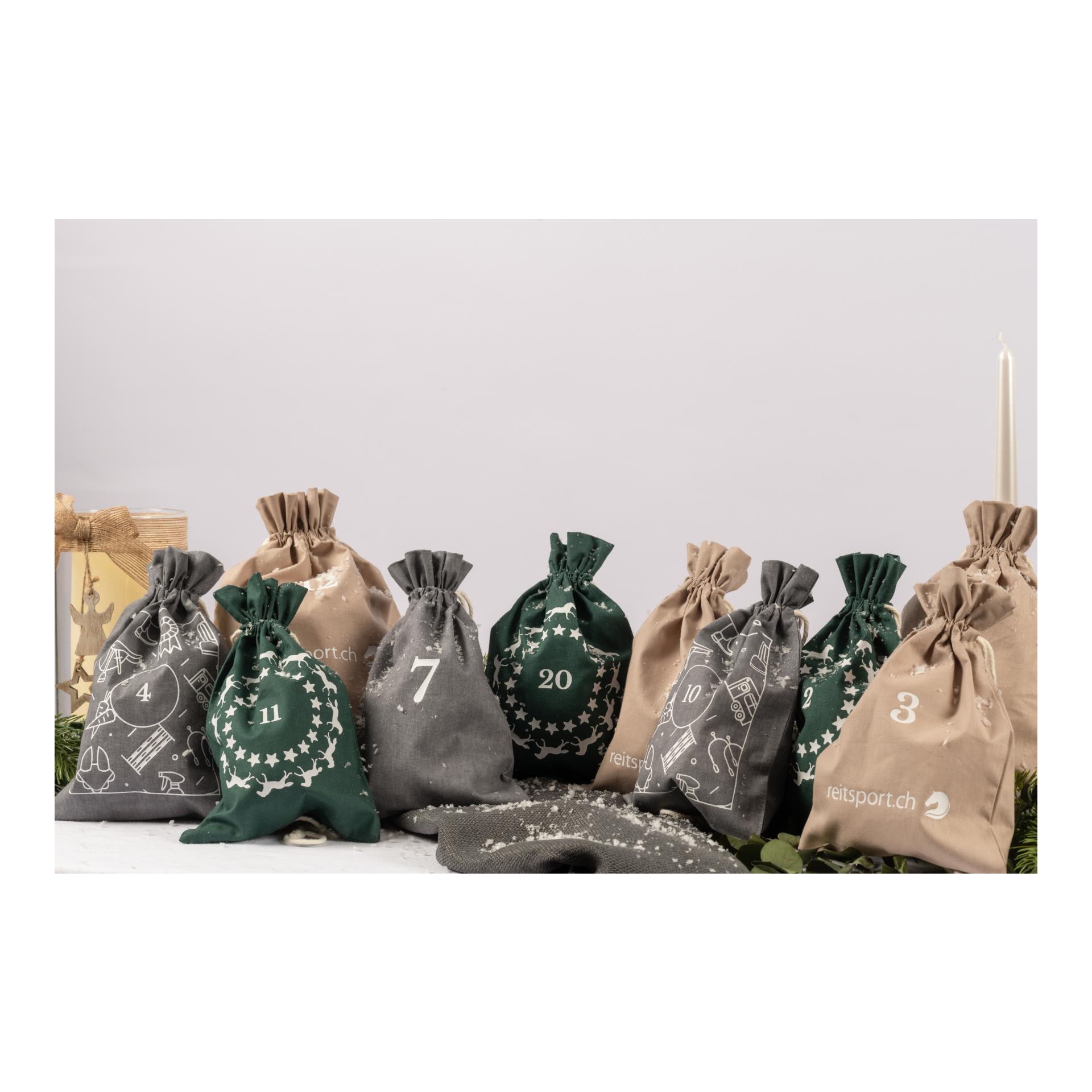 reitsport.ch X-Mas Adventskalender Beutel-Set Reitsport