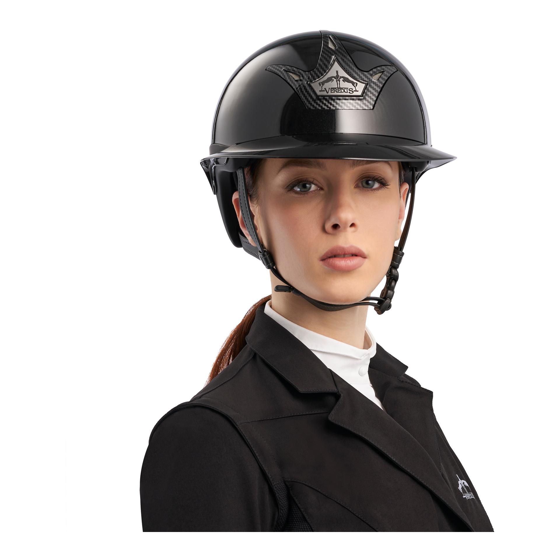 Veredus Reithelm Vita CARBON Gel Wide Visor Glossy