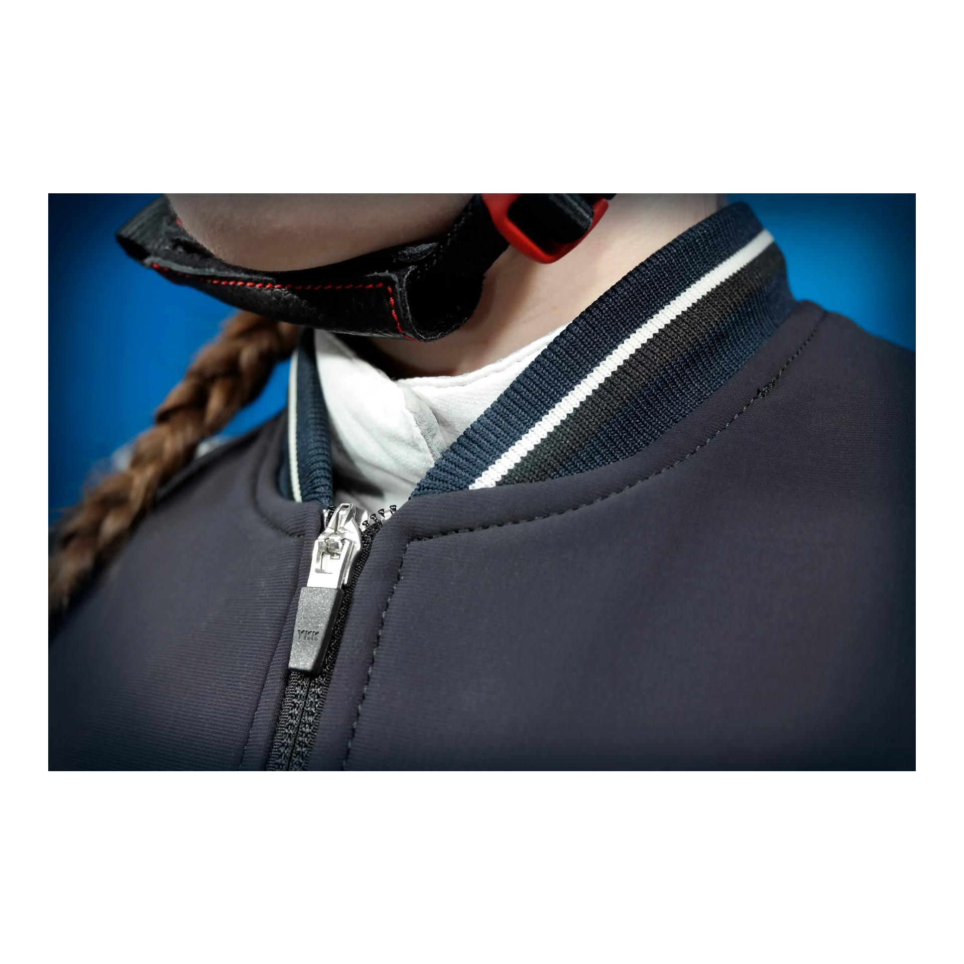 Helite Airshell Weste Prestige Unisex - kompatibel mit Zip'in Airbag - schwarz/weiss