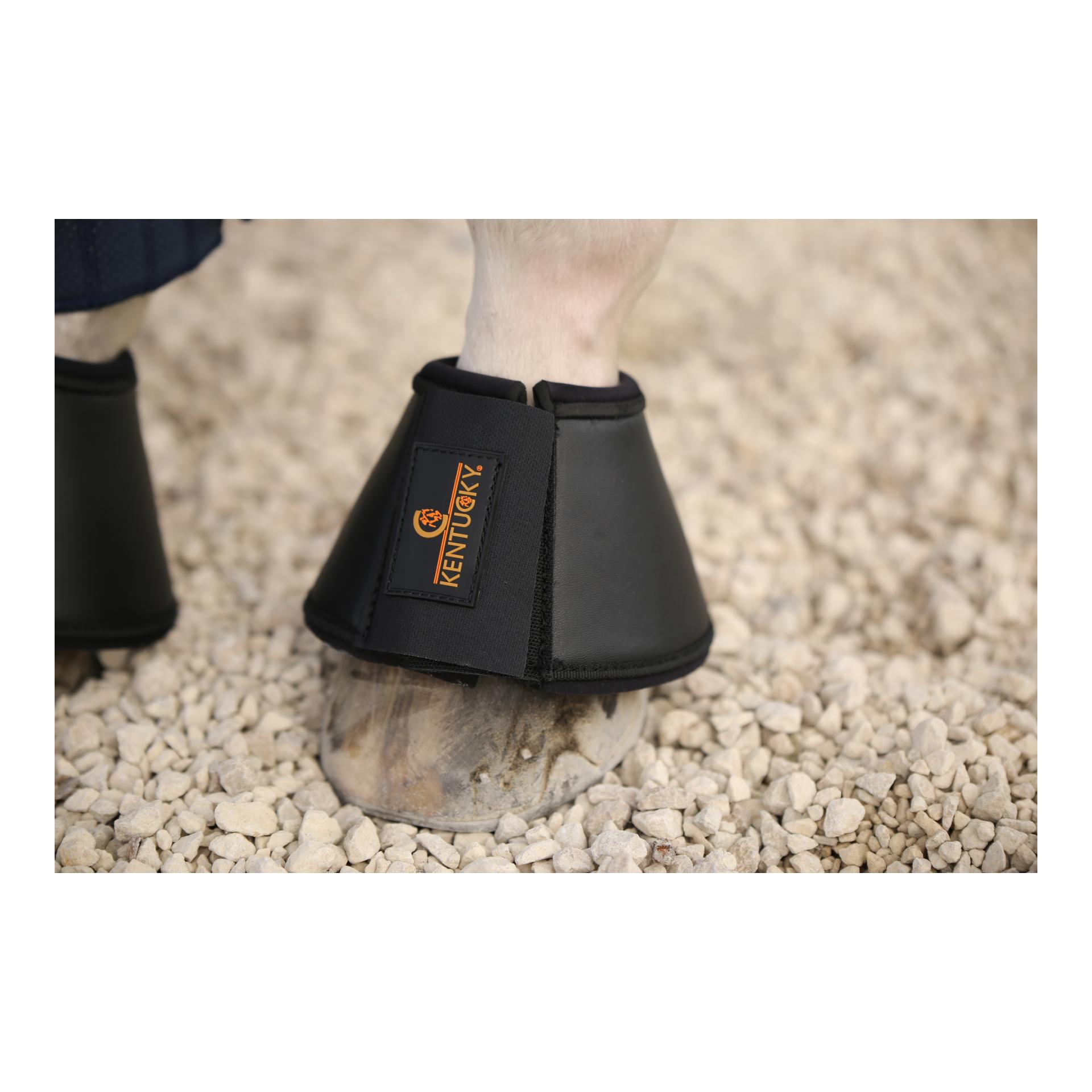 Kentucky Hufglocken Leder - schwarz