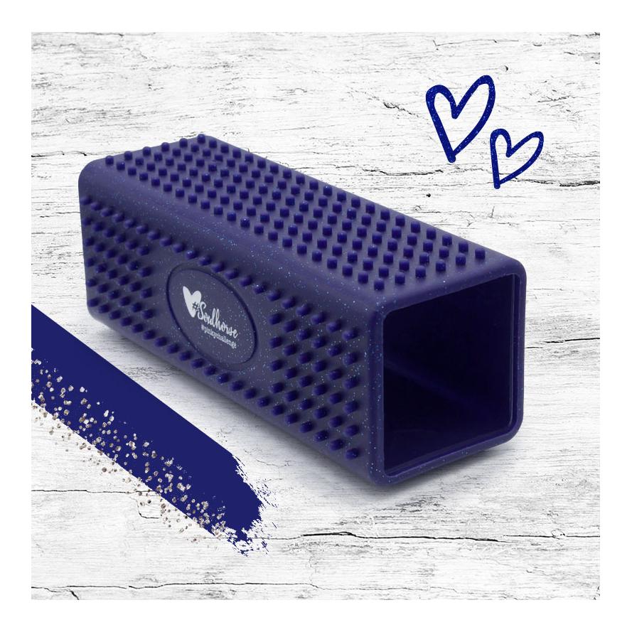 Blau Glitzer