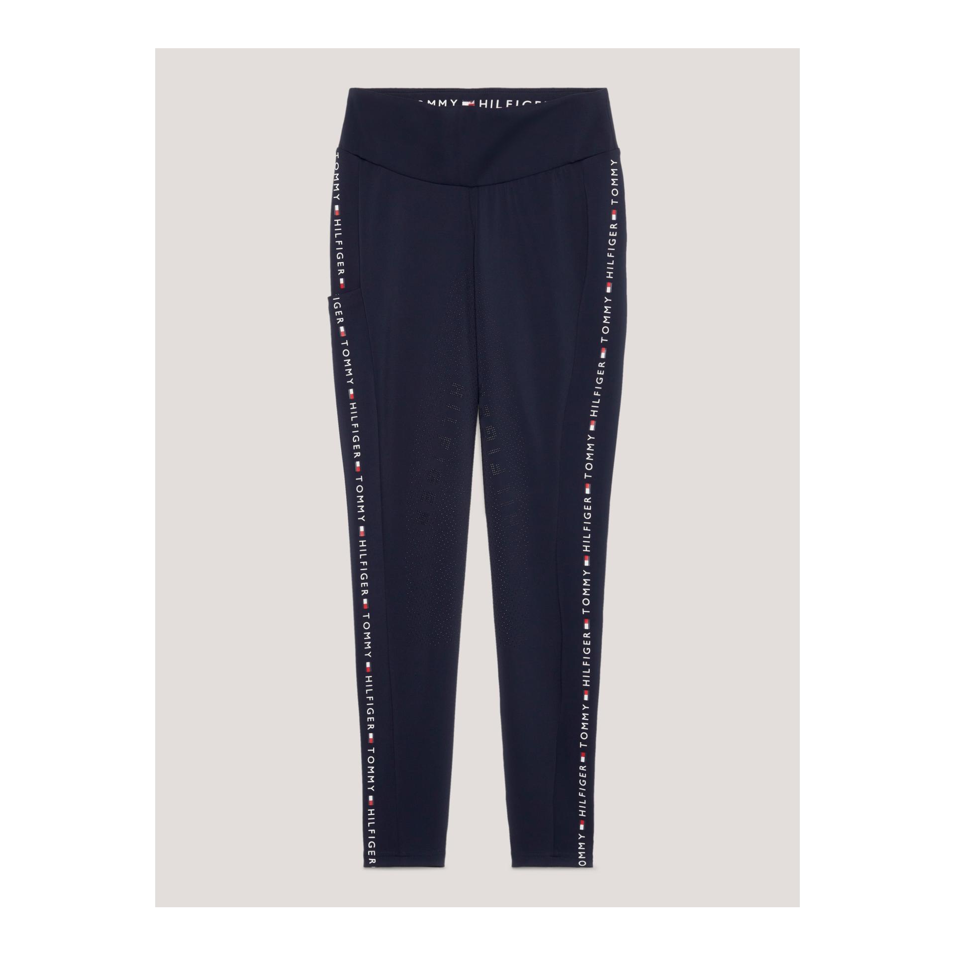 Tommy Hilfiger Equestrian Reitleggings Rome Vollgrip Damen Desert Sky