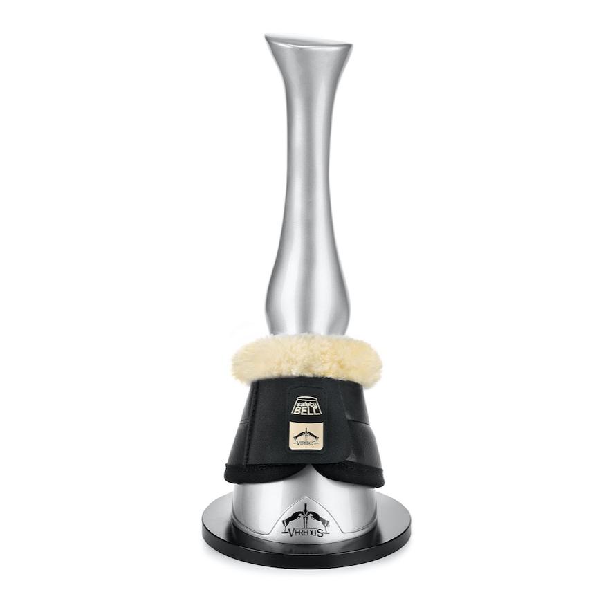 Veredus Springglocken KUNSTFELL "Safety Bell" Save The Sheep - schwarz
