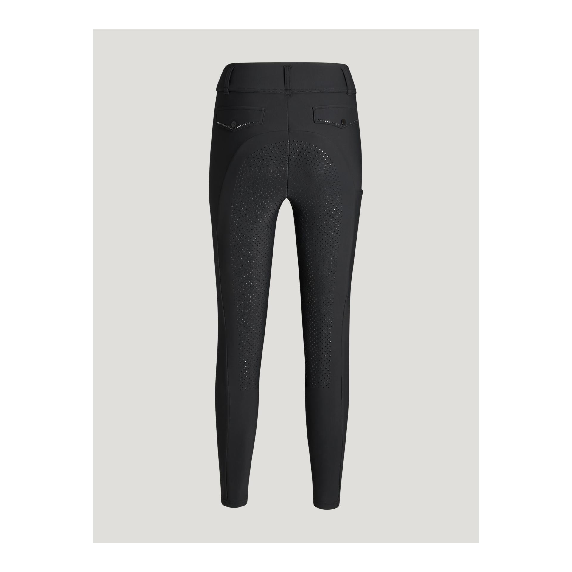 Tommy Hilfiger Equestrian Winterreithose Highland Vollgrip Strass Damen