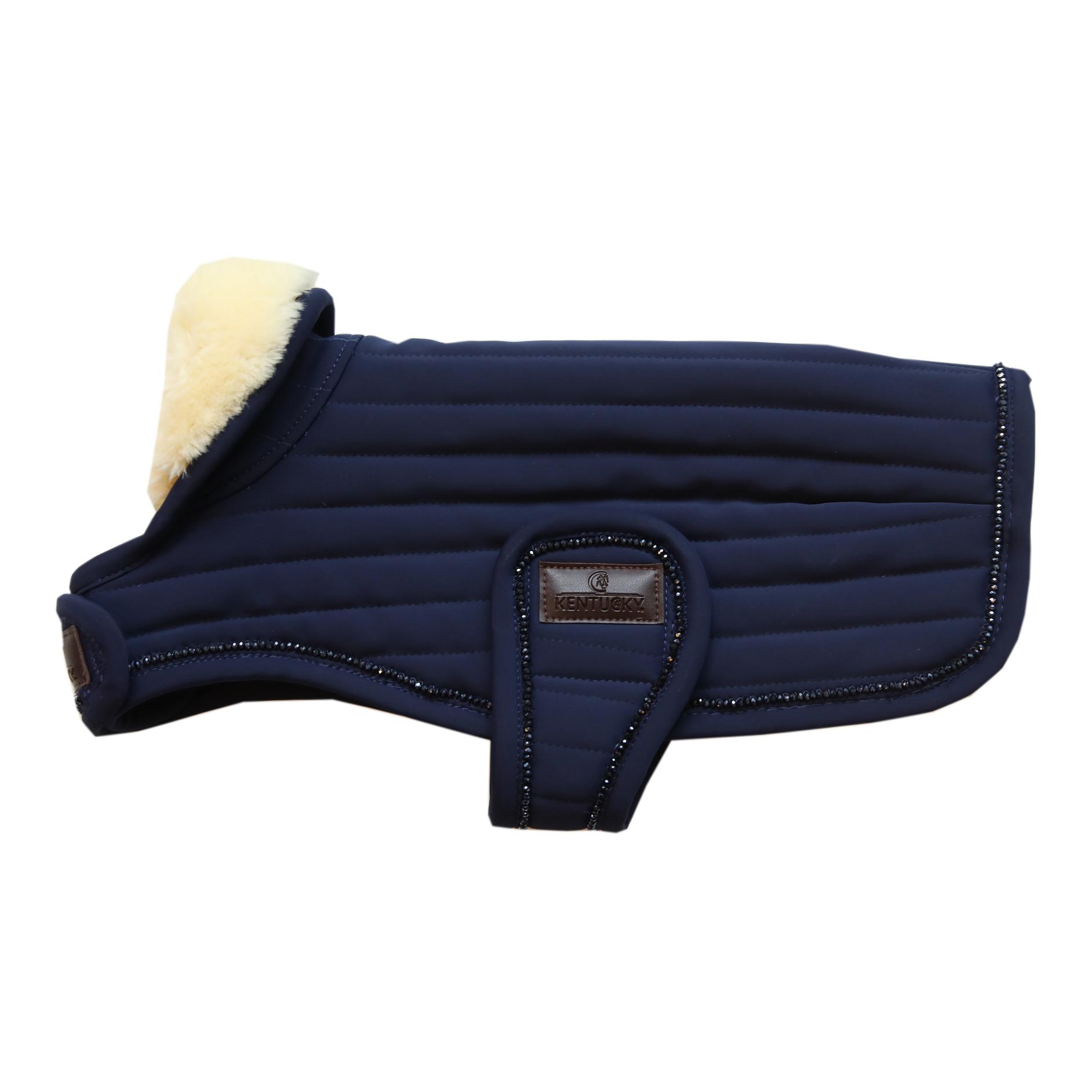 Hundemantel Dog Coat Pearls - navy