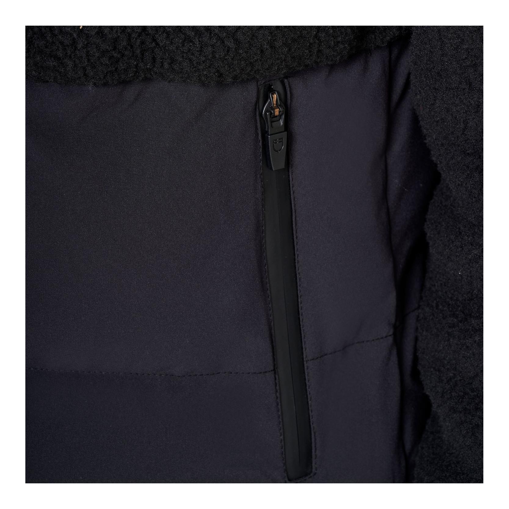 Equestro Veste d'hiver doublée moumoute Teddy femme