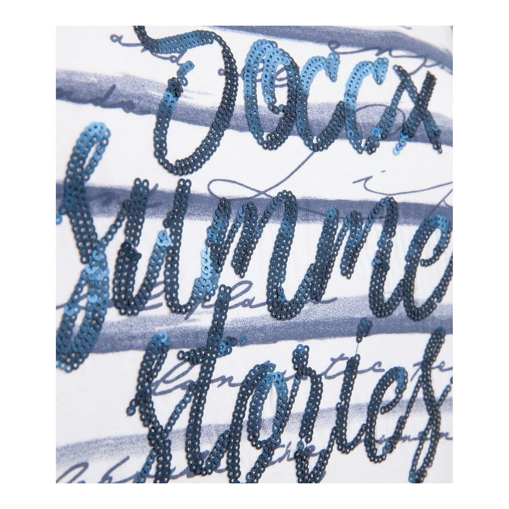 T-shirt Oversize 1/2 Mykonos pour dames - opticwhite