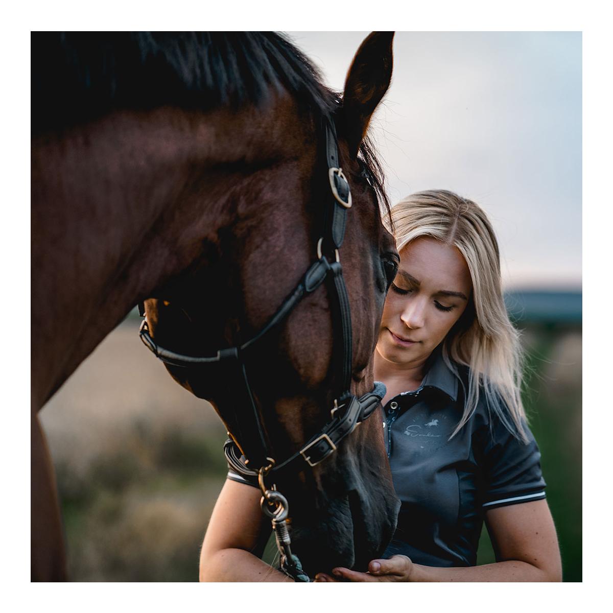 Soulhorse Monogramme polo « stone »