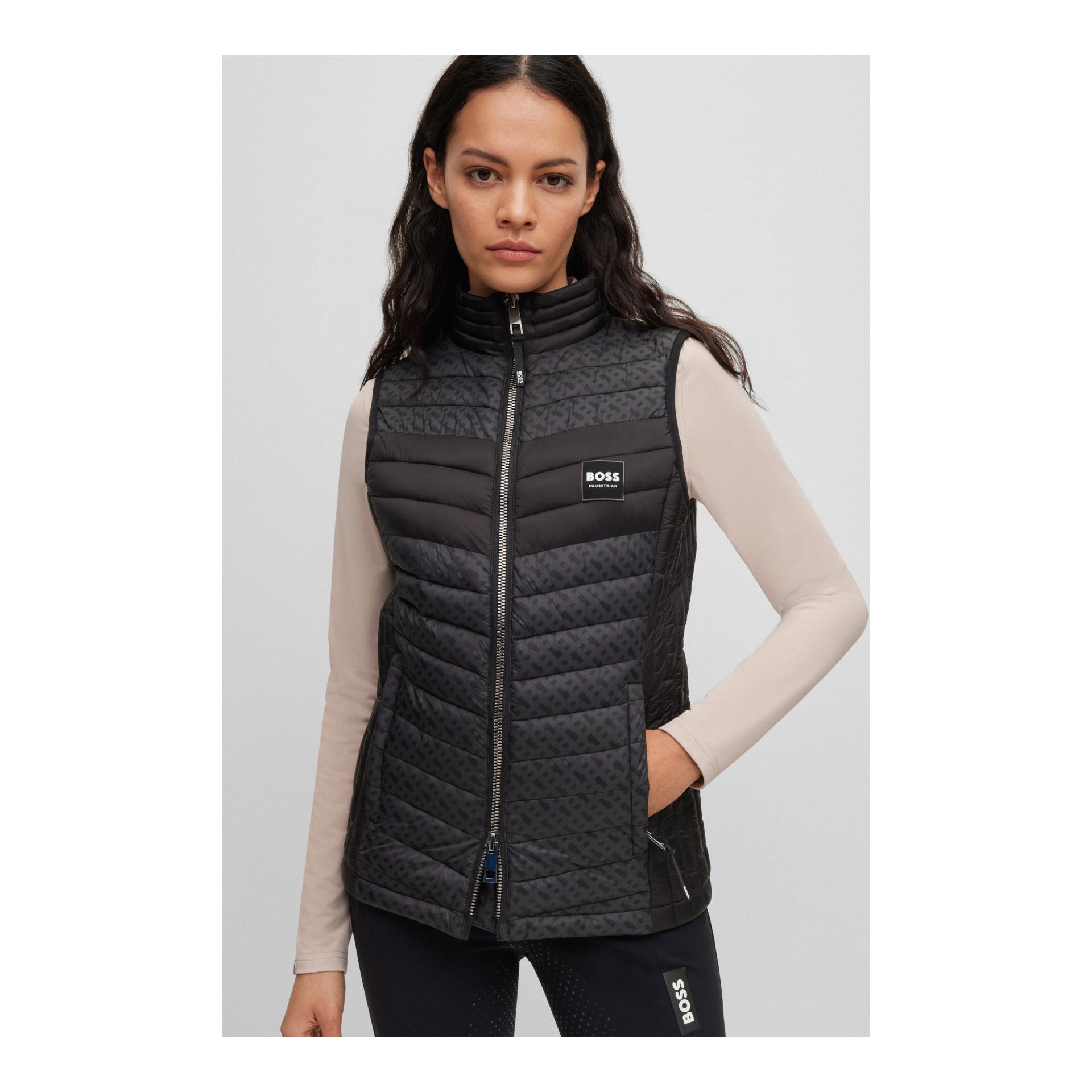 BOSS Equestrian Weste Bea Monogram Damen