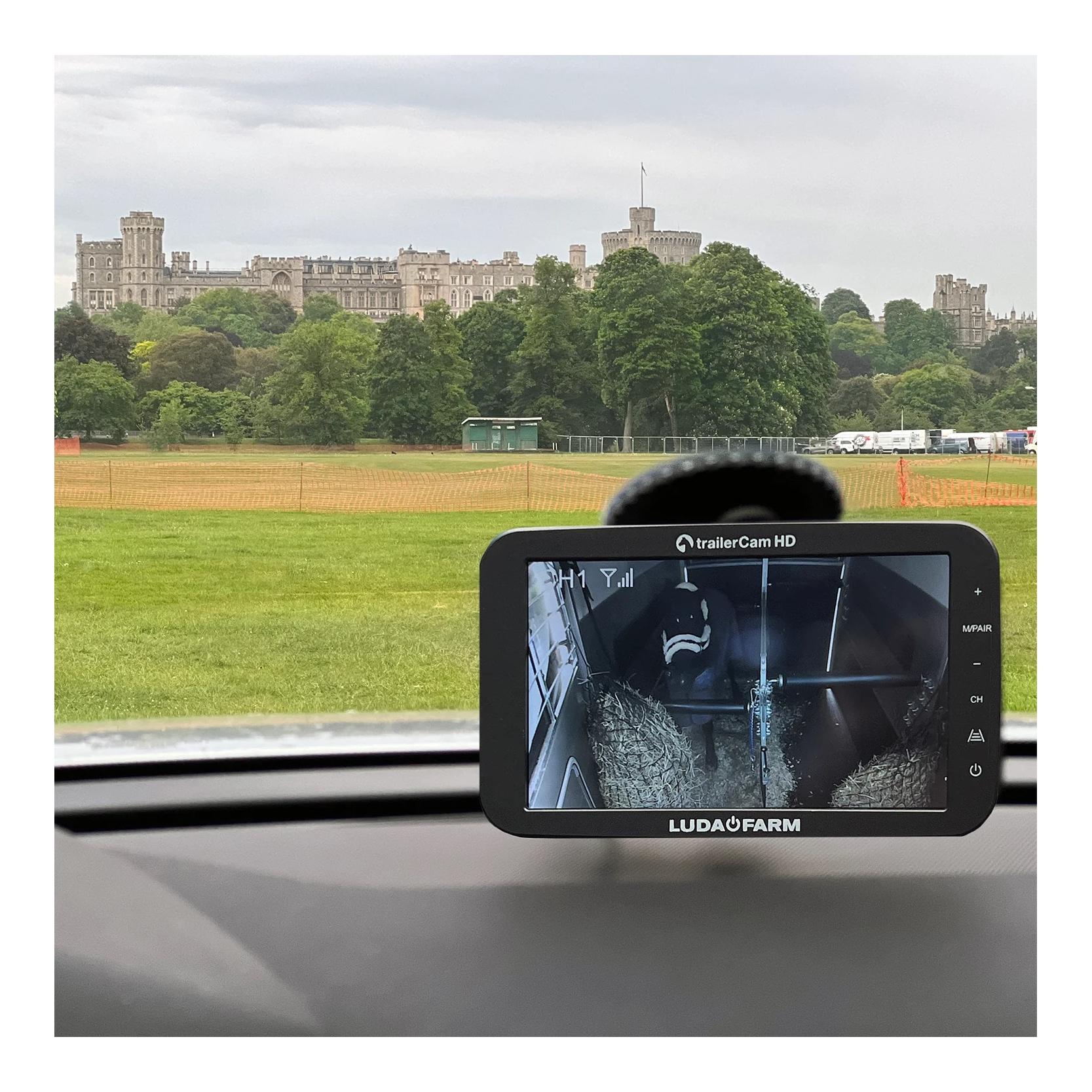LudaFarm TrailerCam HD Profi Système de caméra pour van pour chevaux