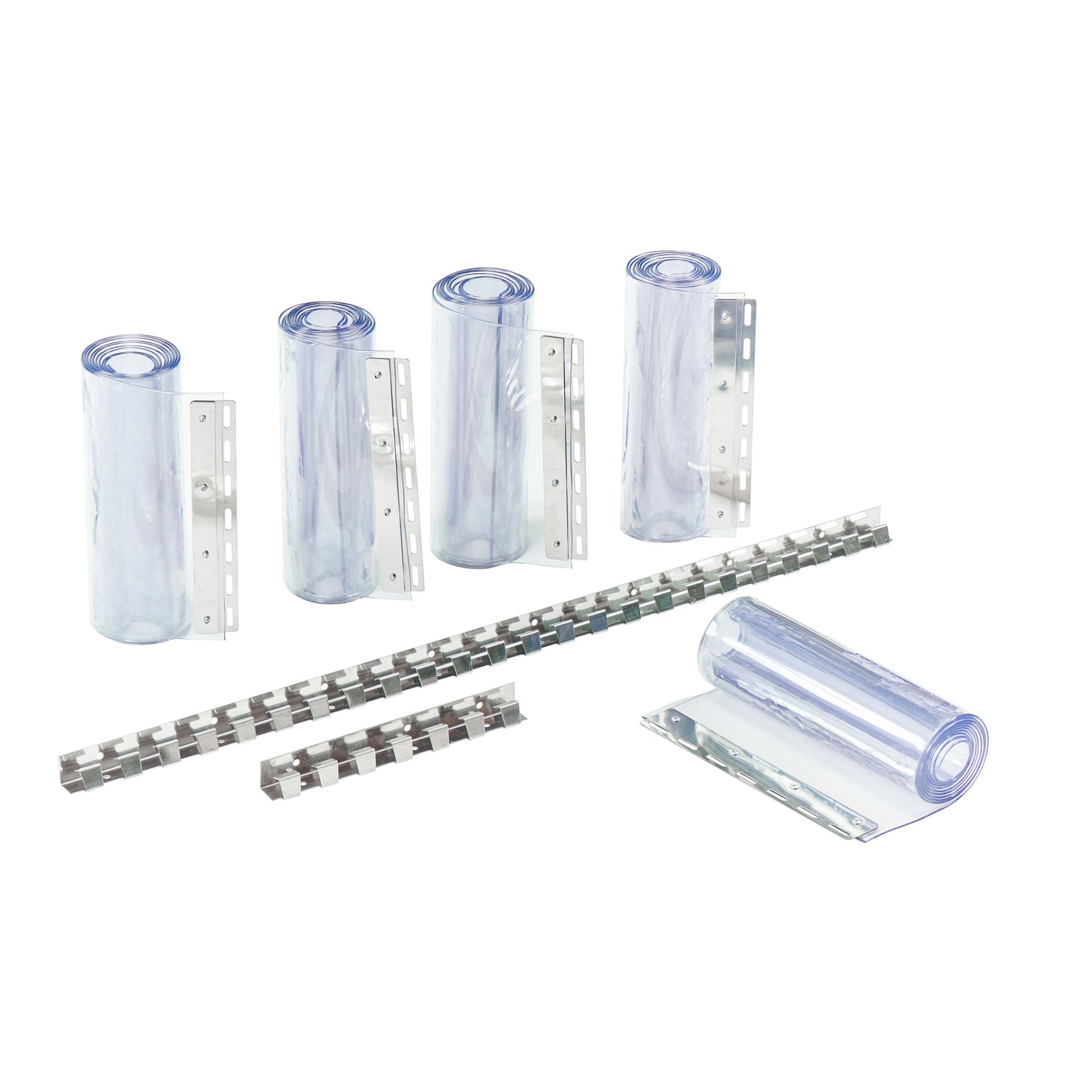 Kerbl Ensemble de rideaux à bandes en PVC