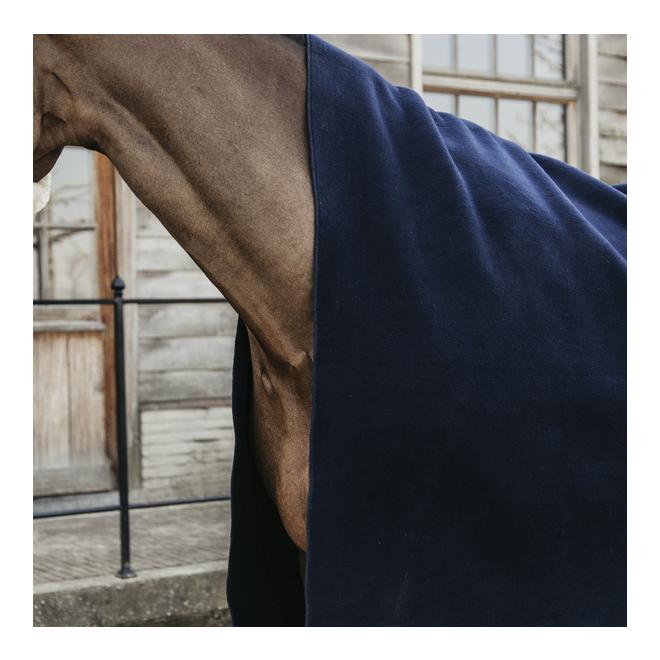 Kentucky Fleecedecke Square Heavy 140x160cm - navy