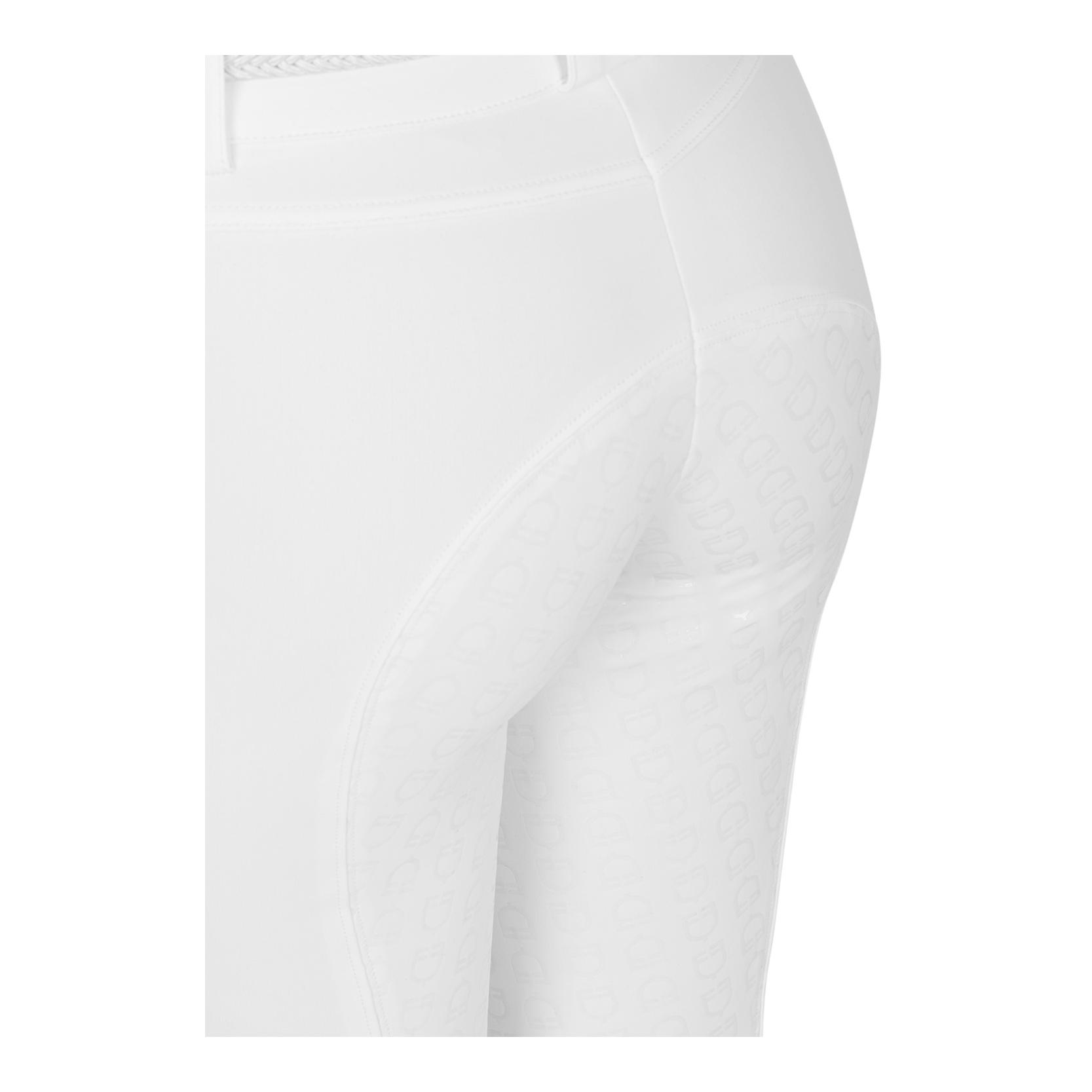 Equestro Culotte d'équitation taille haute à fond intégral pour filles