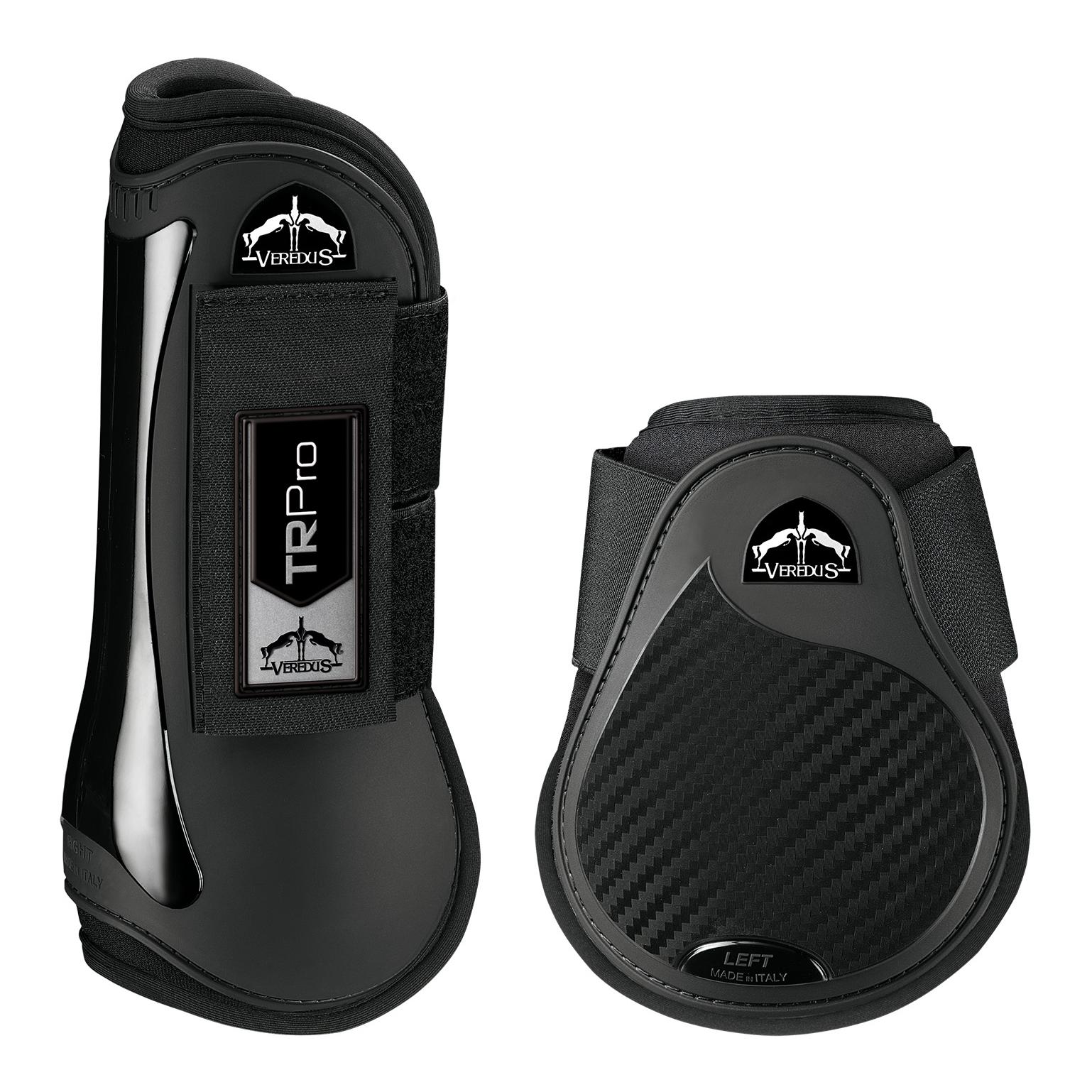Veredus Gamaschen TR PRO Front und Streichkappen TR PRO Set