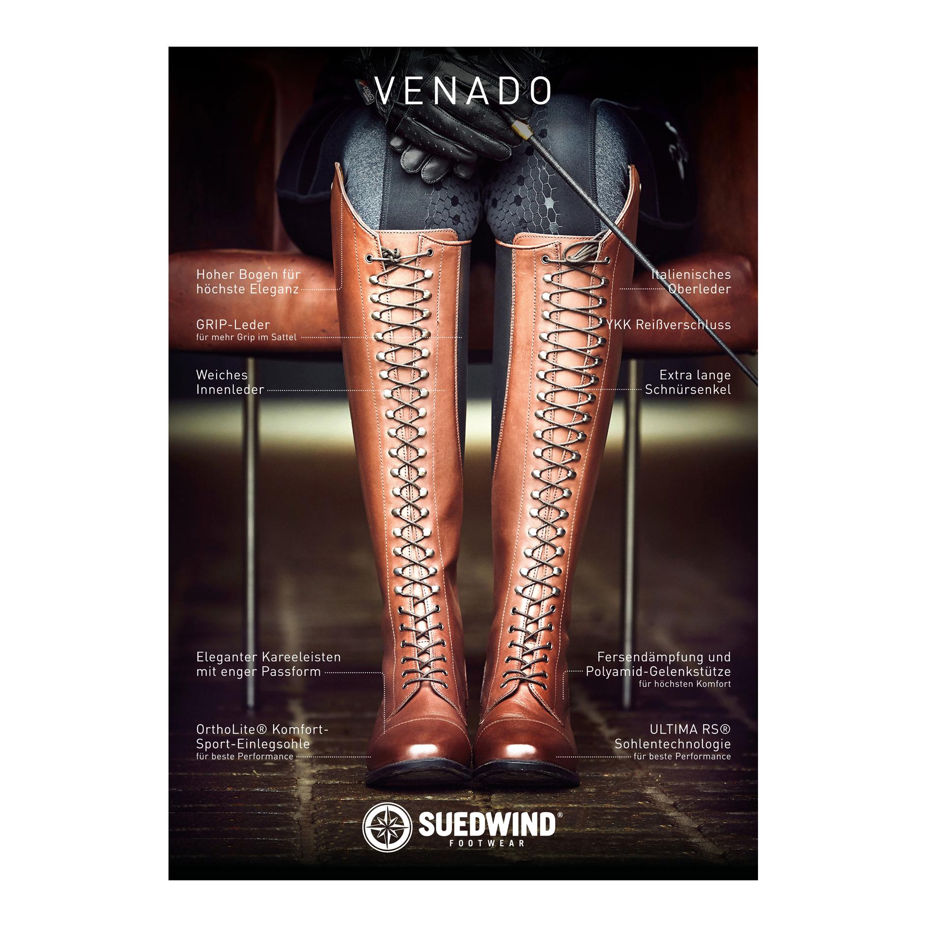 Suedwind Footwear Bottes d’équitation Legacy Venado pour femme - noir