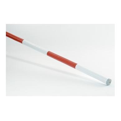 Growi Barres d’obstacles en bois - rouge/blanc