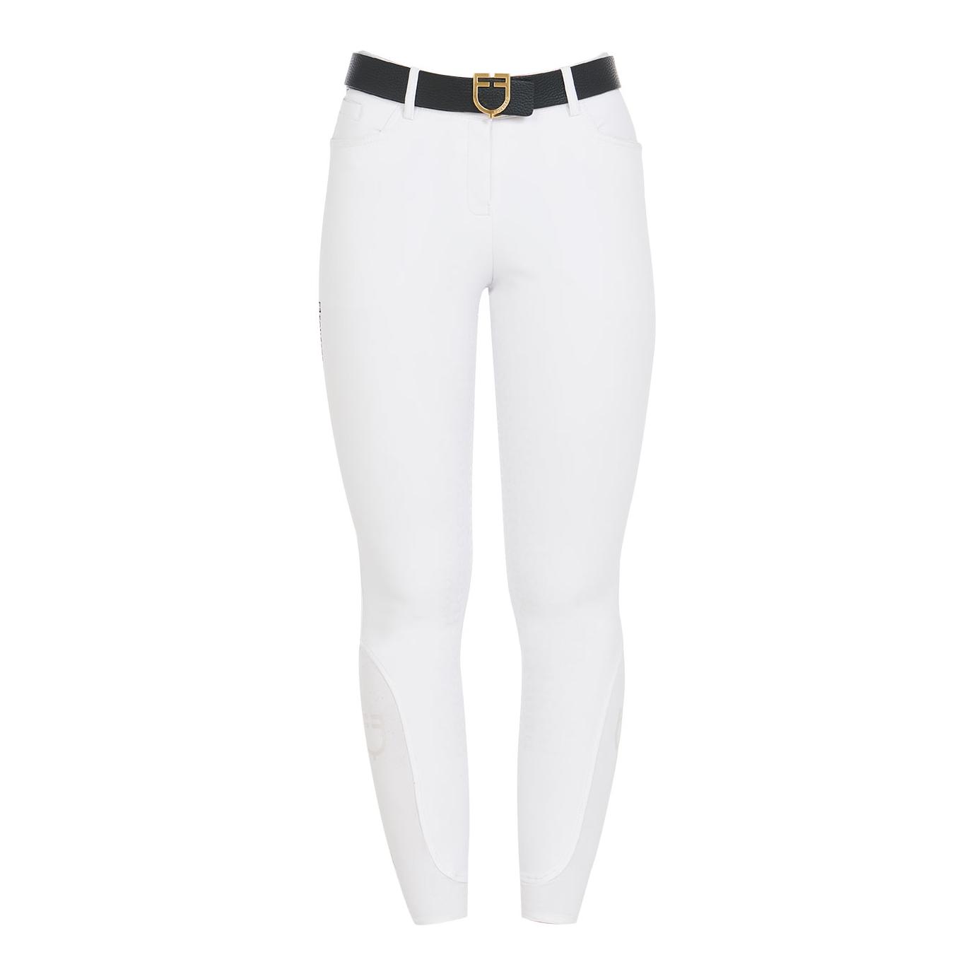 Equestro Culotte d'équitation Zenda avec renforts aux genoux pour filles