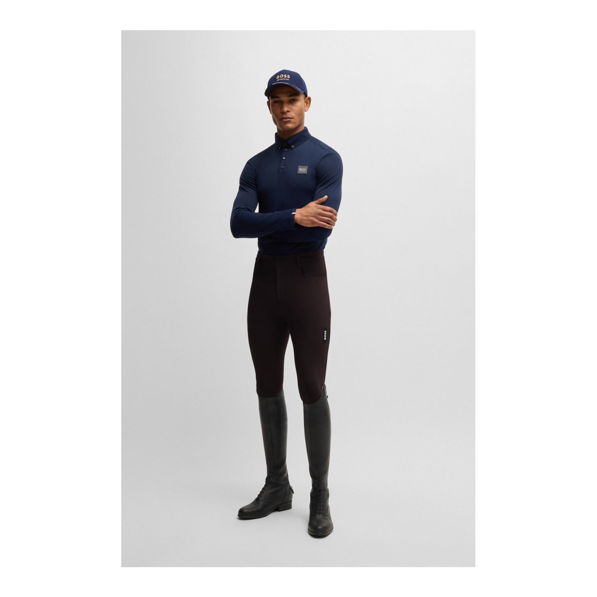 BOSS Equestrian Culotte d'équitation James avec renfort aux genoux