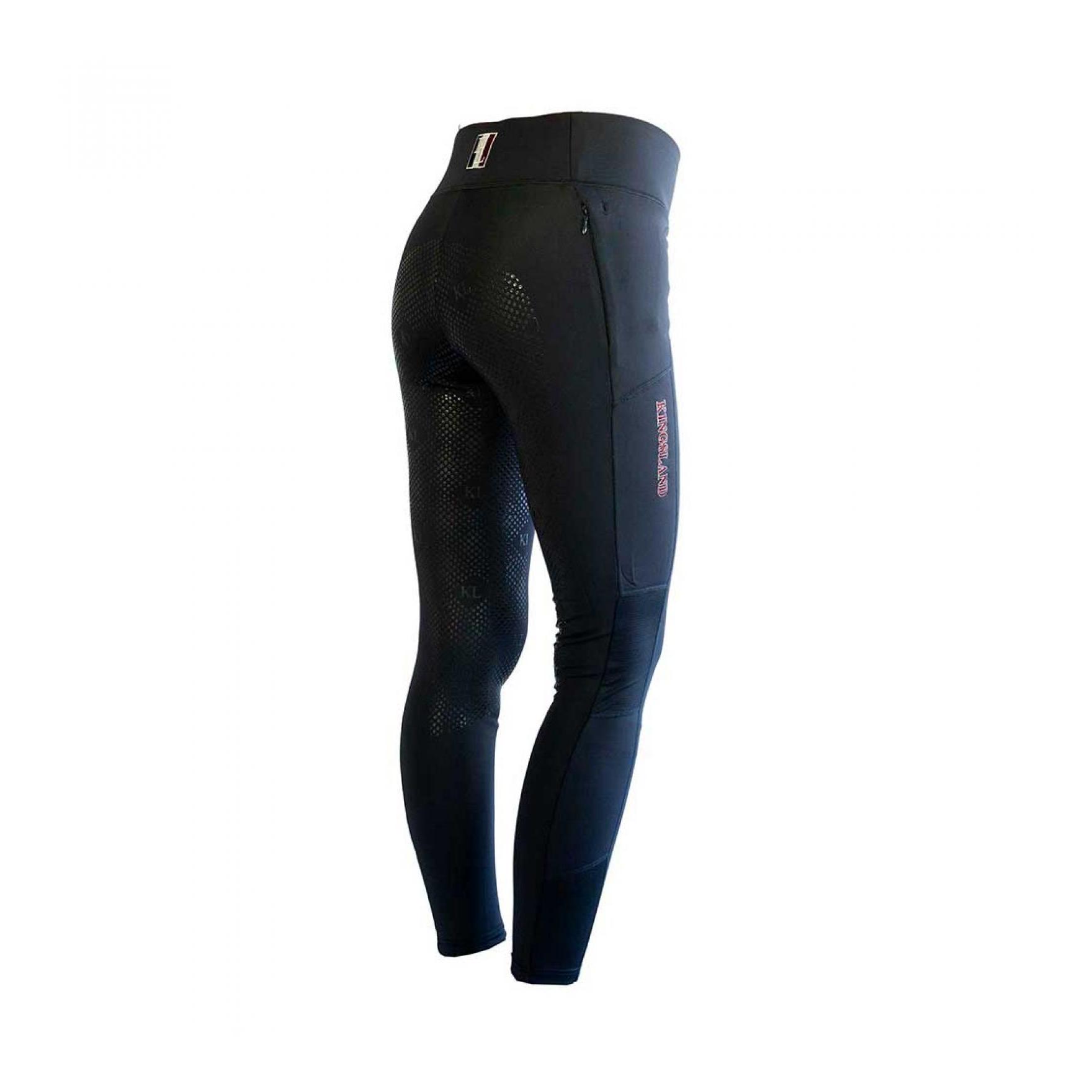 Kingsland Leggings d'équitation KLKatinka Classic à fond intégral pour femmes - bleu marine