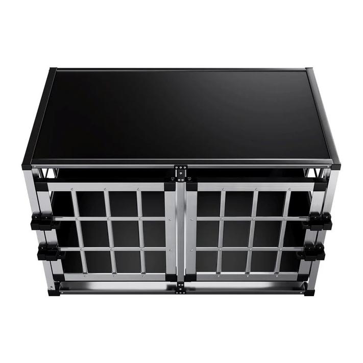 Hauptner Caisse de transport pour chiens en aluminium taille L-XL