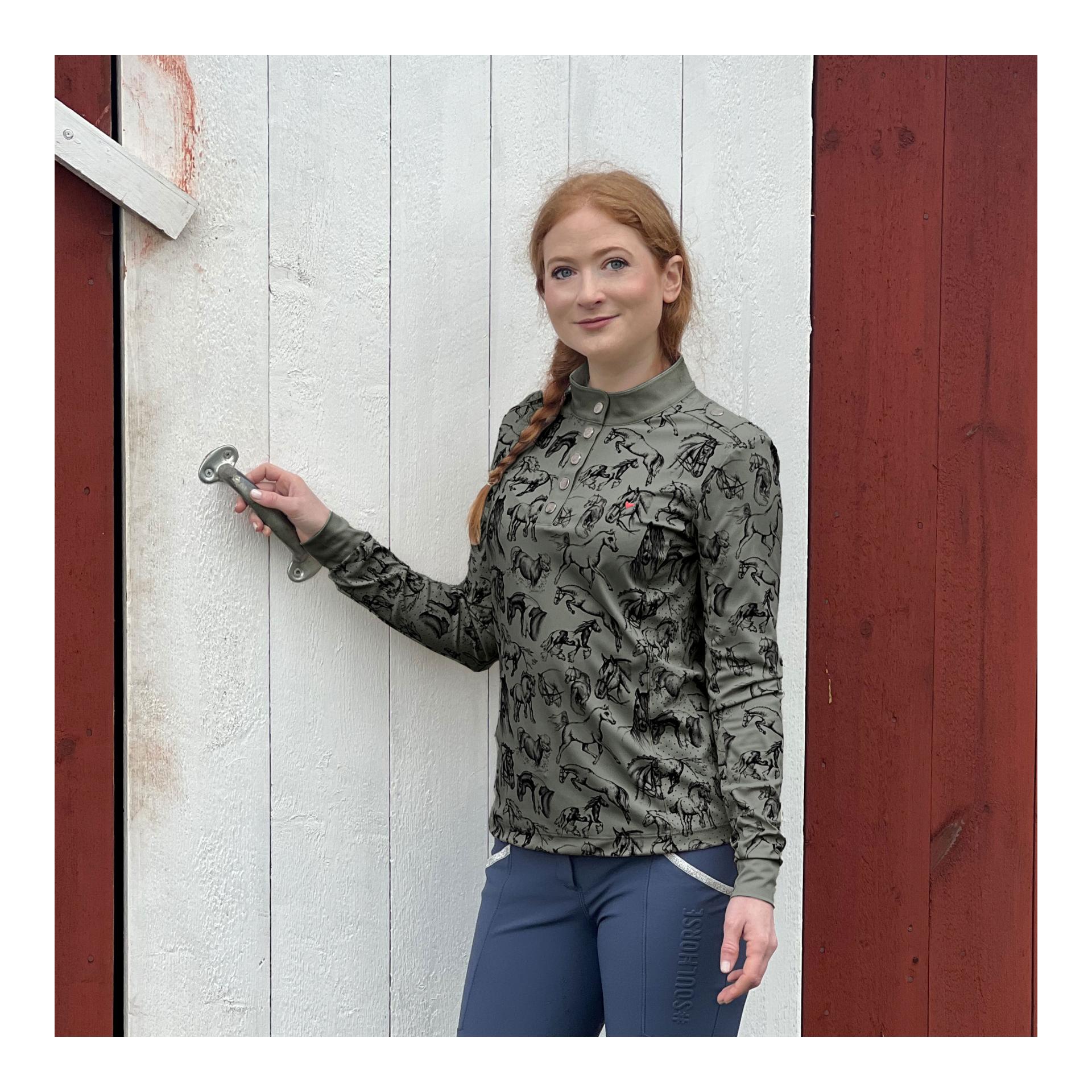 Soulhorse Funktionsshirt Longsleeve Horses