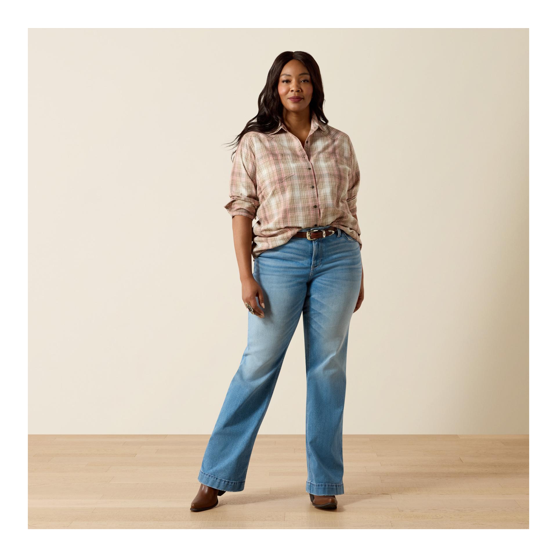 Ariat Shirt Real Billie Jean Langarm Damen
