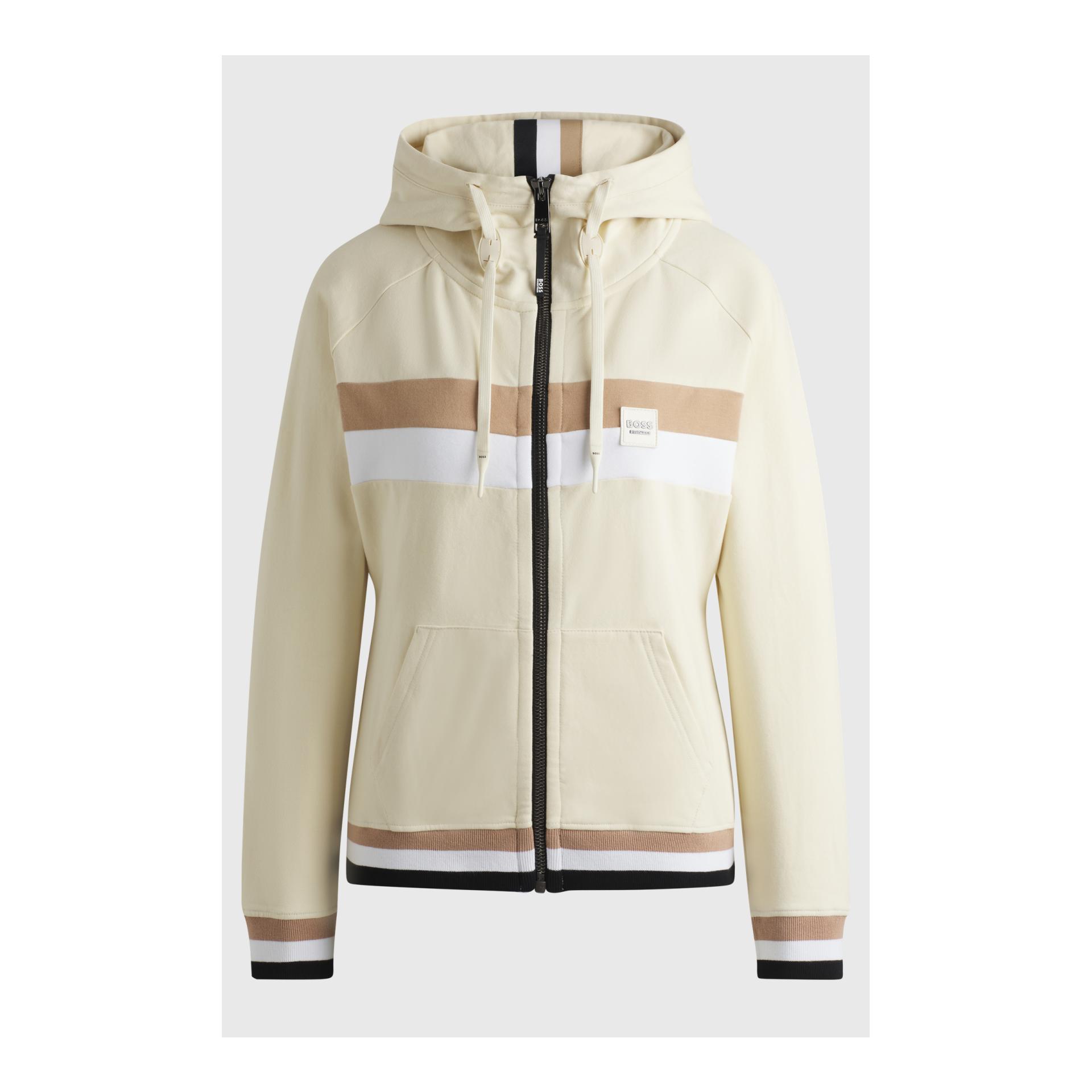BOSS Equestrian Hoodie Zip Riva Damen