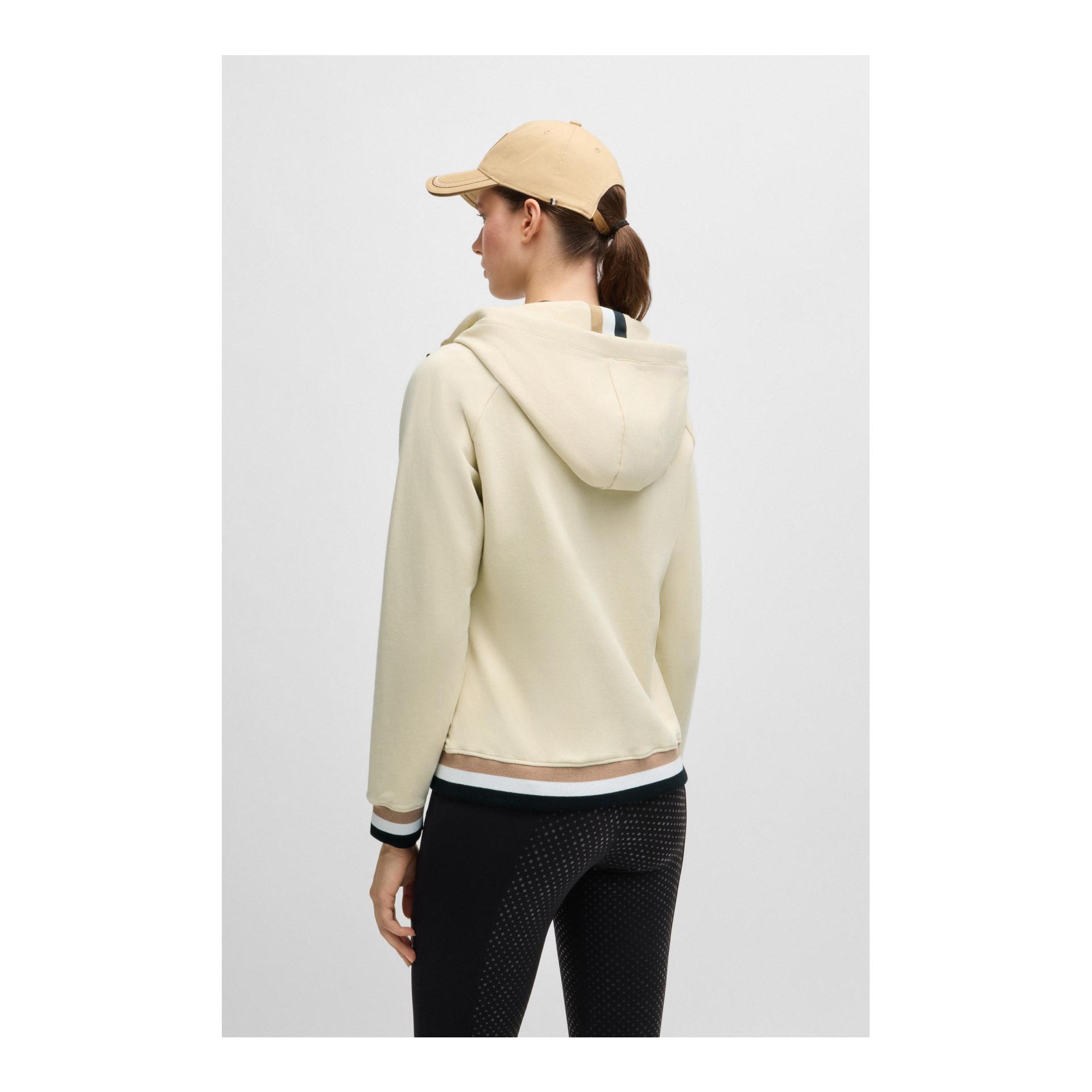 BOSS Equestrian Hoodie Zip Riva Damen