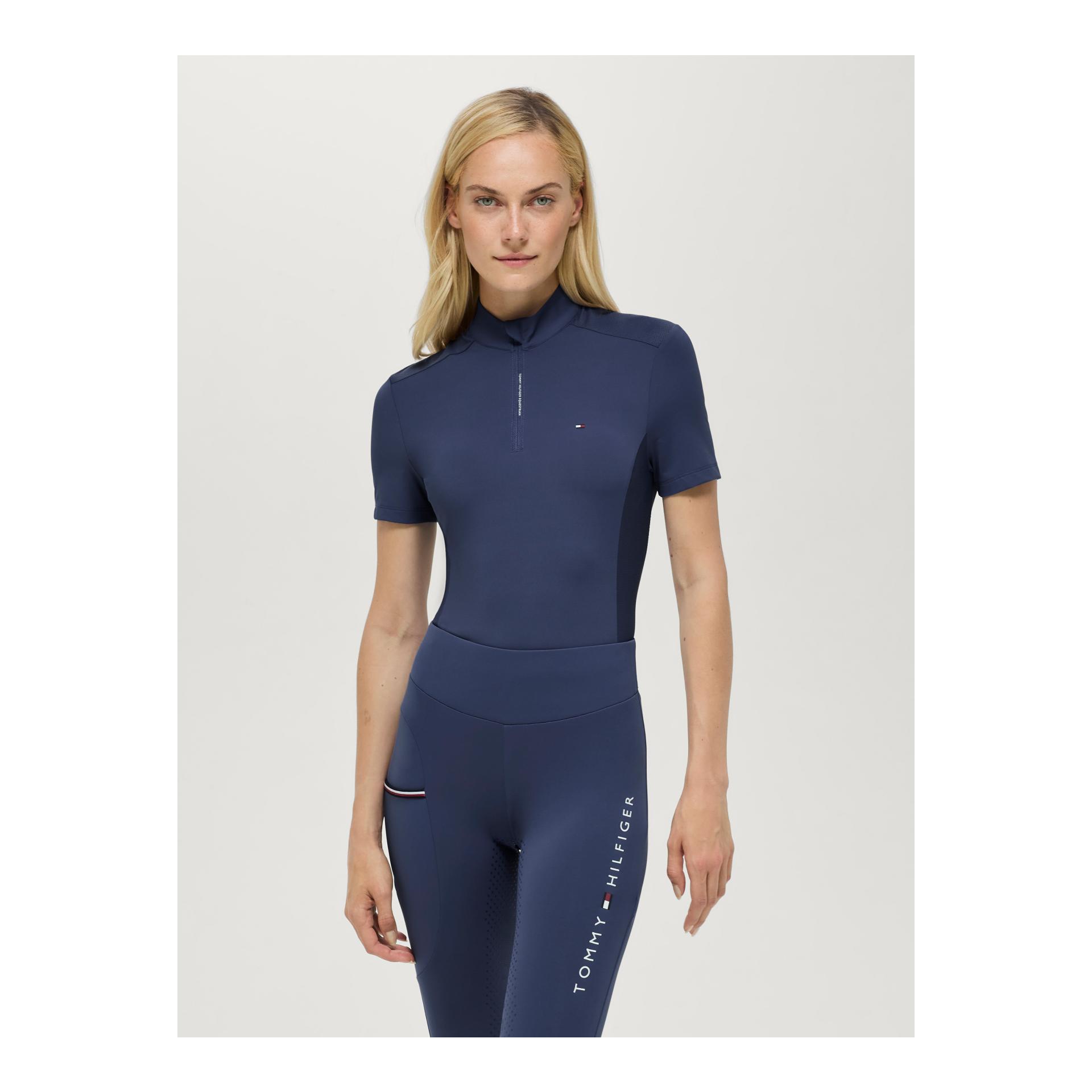 Tommy Hilfiger Equestrian Traning Shirt Palma 1/4 Zip Damen