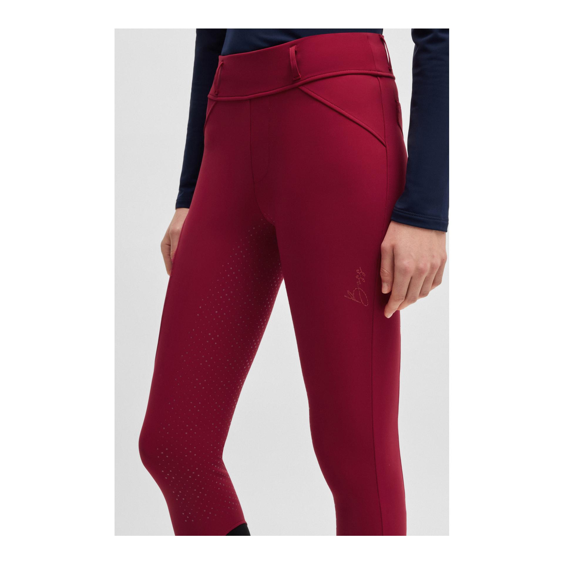 BOSS Equestrian Reitleggings Hybrid High Waist Vollbesatz
