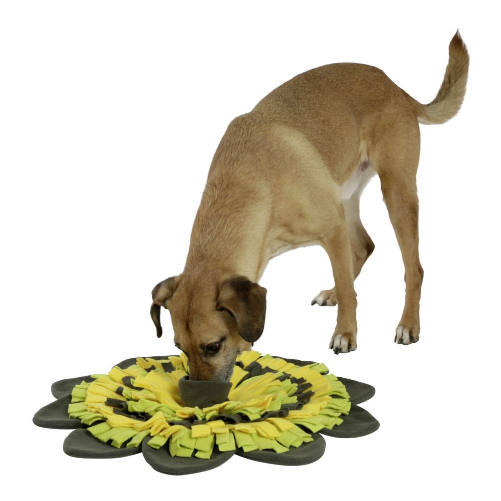 Kerbl Pet Tapis à fouiller Sunflower - jaune/vert
