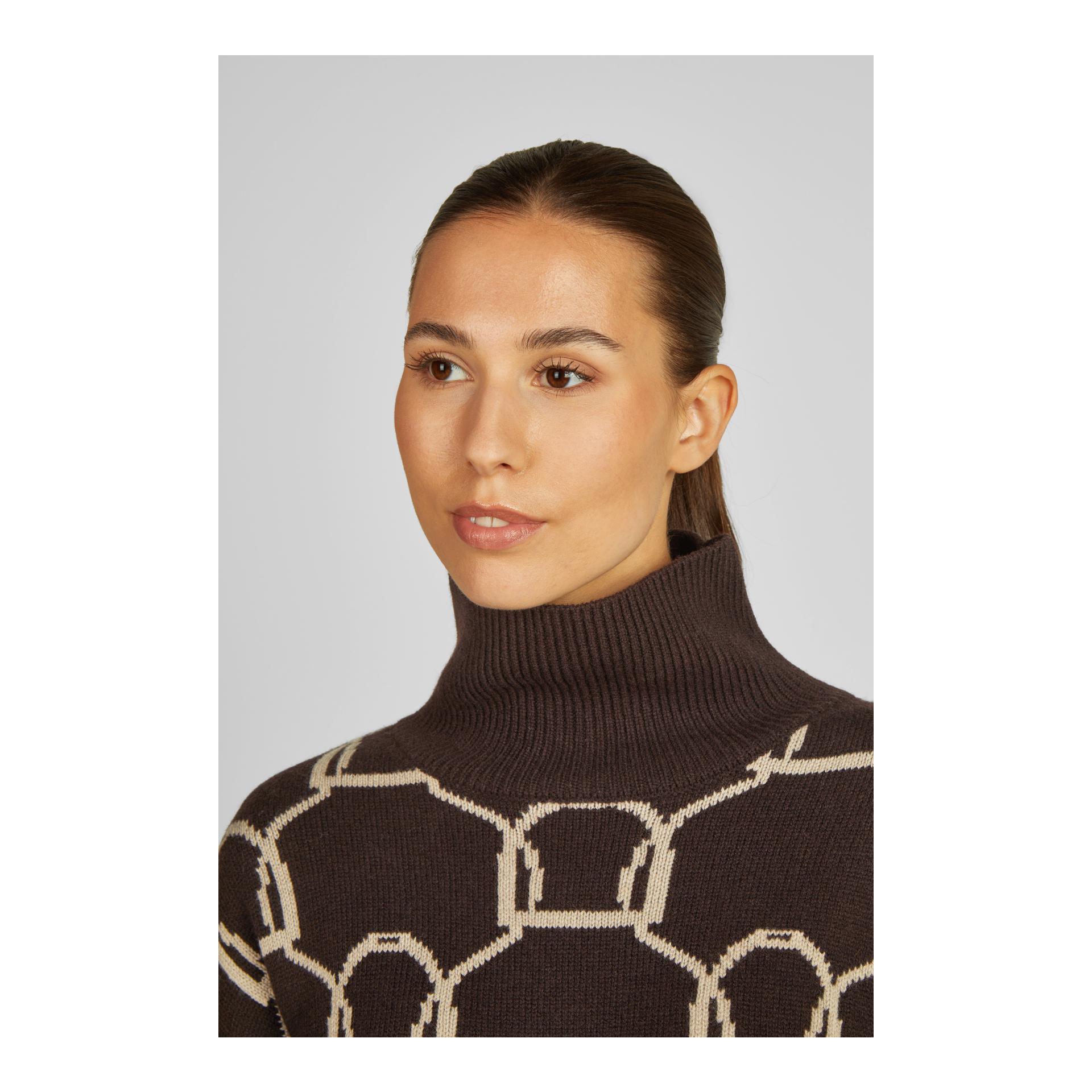 Eskadron Pull à col roulé en maille Heritage 25/26