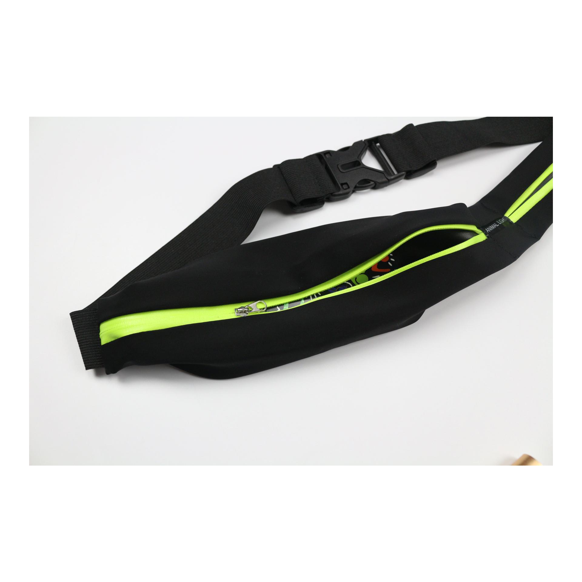 Animal Light Elastische Doppel-Bauchtasche Reflex