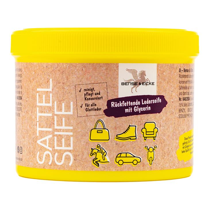 Bense&Eicke B&E savon glycériné avec éponge