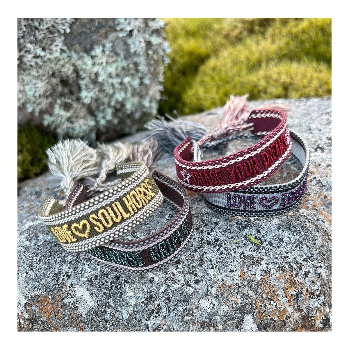 Soulhorse Stoffarmband "Love Soulhorse"