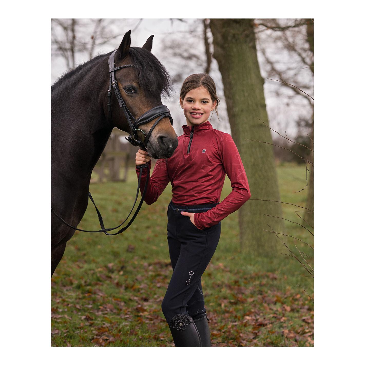QHP Reithose Carrie Junior Vollbesatz