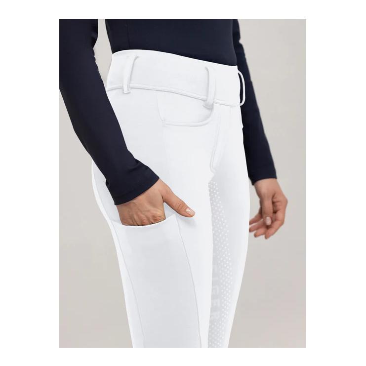 Tommy Hilfiger Equestrian Pantalon d'équitation Vermont avec fond pour femmes